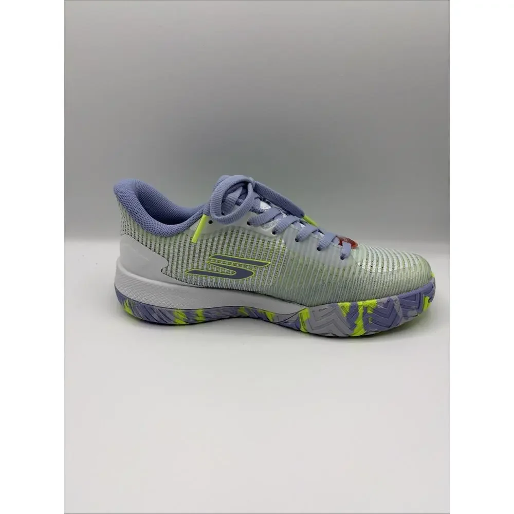 Women's Viper Court Pro 2.0 Pickleball WHITE / PERIWINKLE WIDE Sz US 5.5 RARE